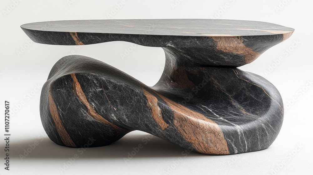 Obraz premium a black and brown table