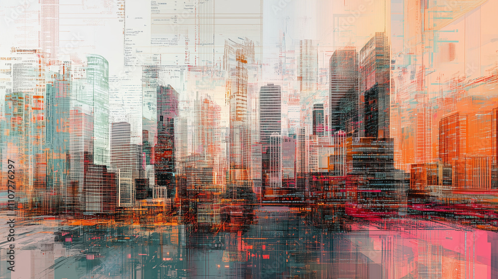 A digital padlock symbolizing cybersecurity is depicted, disintegrating into particles, representing threat of malware. This image evokes sense of urgency in protecting digital assets A digital padlock symbolizing cybersecurity is depicted, disintegrating into particles, representing threat of malware. This image evokes sense of urgency in protecting digital assets