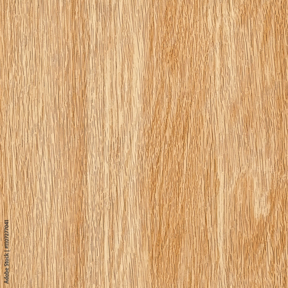 Smooth and Even Natural Light Oak Wood Texture with Intricate Grain Pattern Smooth and Even Natural Light Oak Wood Texture with Intricate Grain Pattern