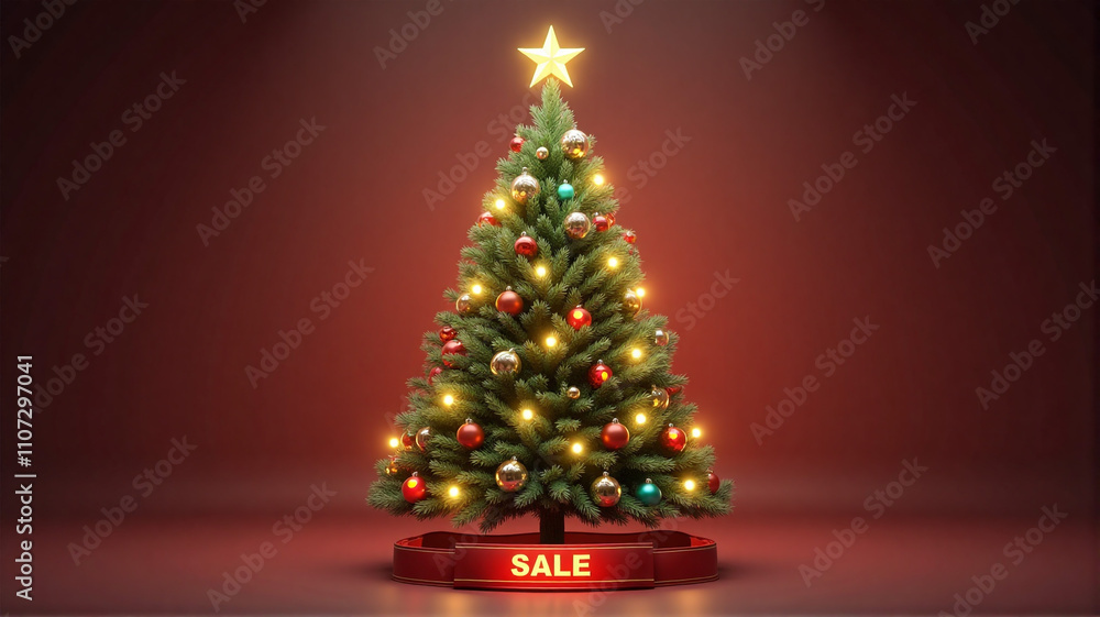 christmas tree with lights christmas tree with lights