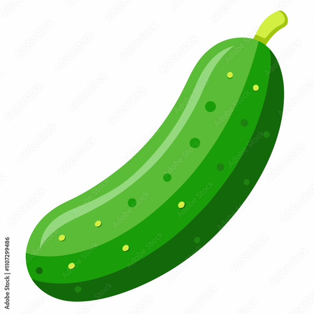Cucumber With Vector Cucumber With Vector