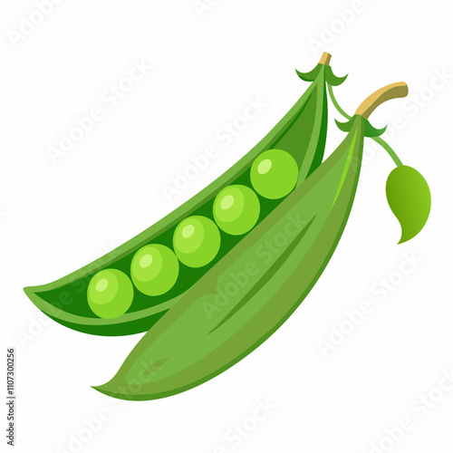 Peas With Vector