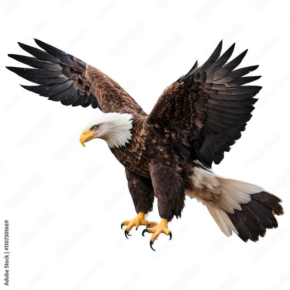 Obraz premium american bald eagle Png 