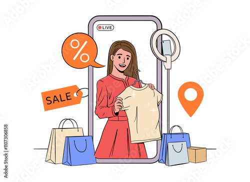 Live Selling Clothes
