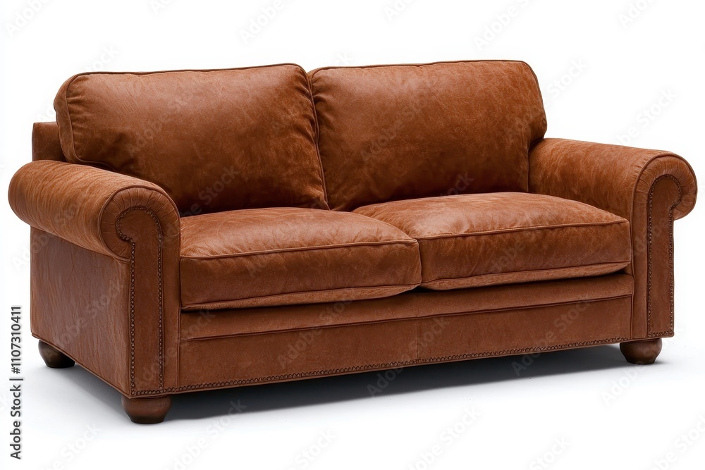 Elegant Leather Sofa: A Stylish Addition to Any Modern Living Space with Comfort and Luxury Elegant Leather Sofa: A Stylish Addition to Any Modern Living Space with Comfort and Luxury
