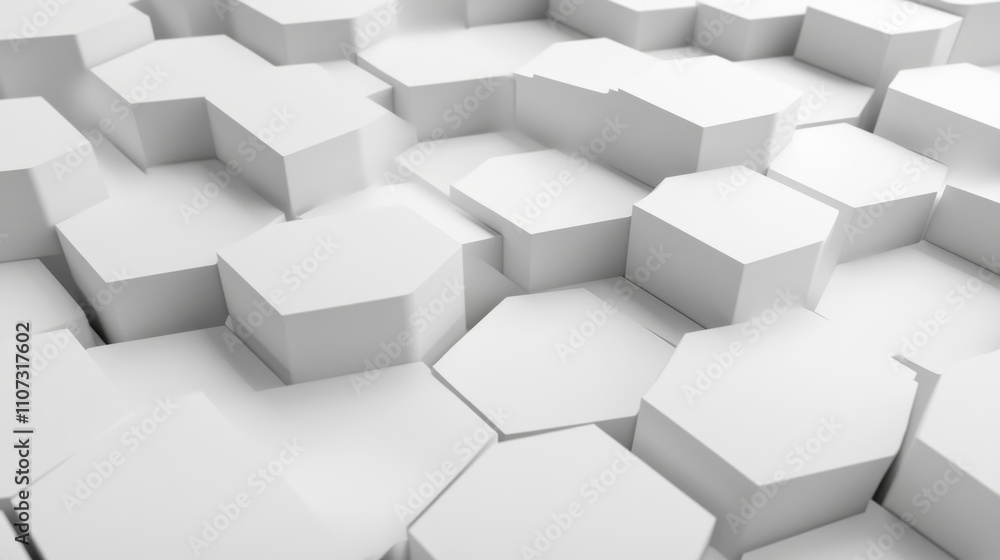 Abstract geometric dots connection on white background. Abstract hexagon technology connect for concept design. Abstract geometric dots connection on white background. Abstract hexagon technology connect for concept design.