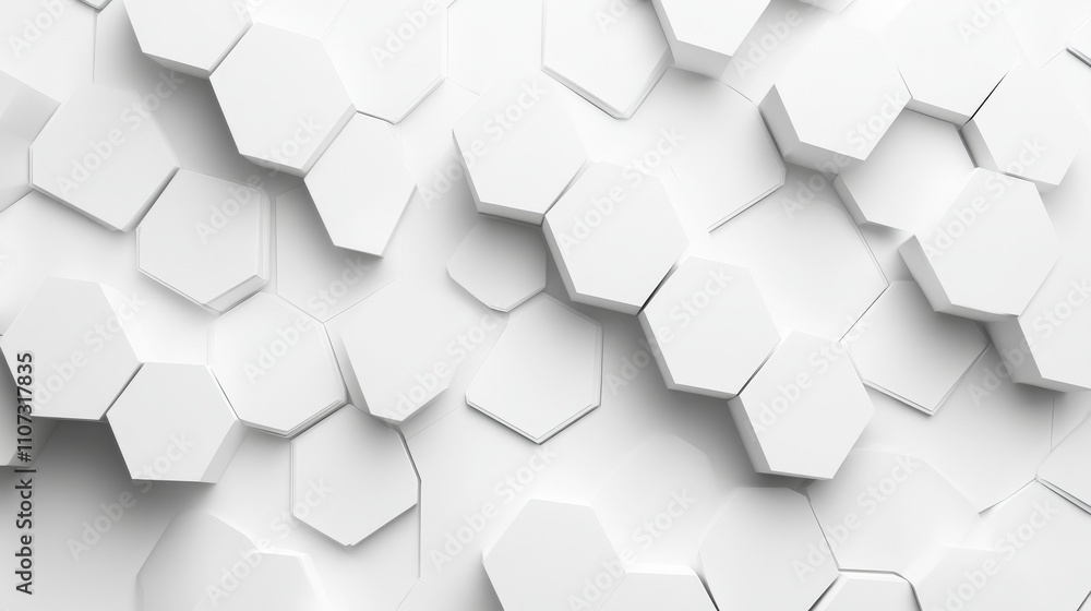 Abstract geometric dots connection on white background. Abstract hexagon technology connect for concept design. Abstract geometric dots connection on white background. Abstract hexagon technology connect for concept design.