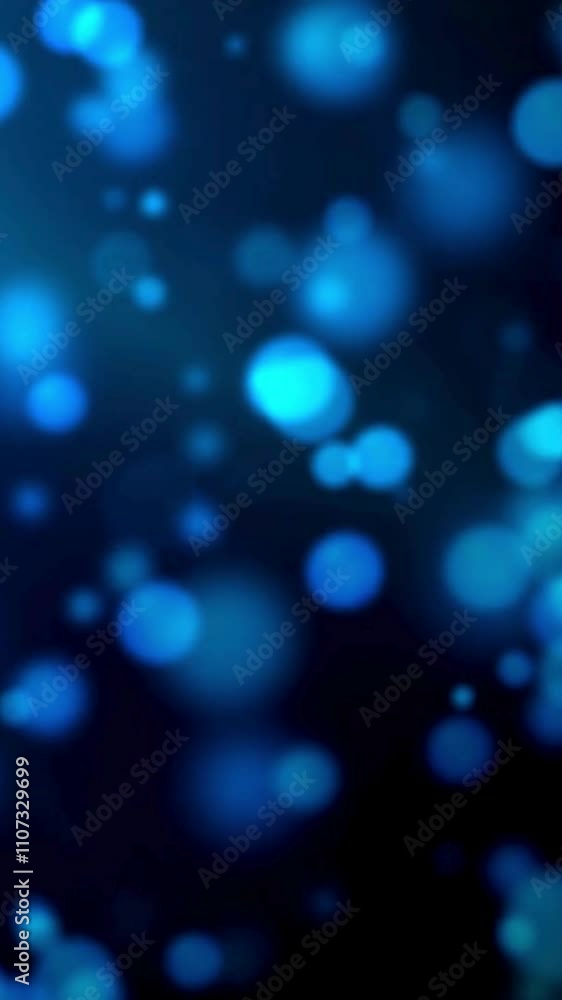 Blue bauble background with bokeh Blue bauble background with bokeh