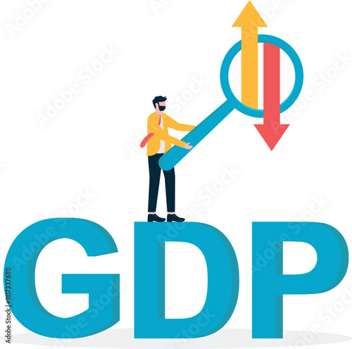 Gross domestic product or GDP. Check economic indicators of each country. Assessing the economy of global, quarterly, yearly.
