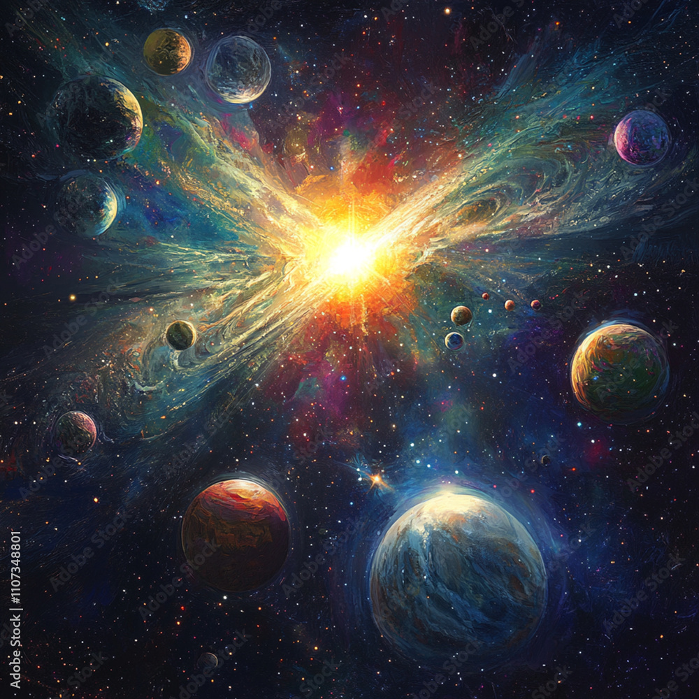 Obraz premium galaxy