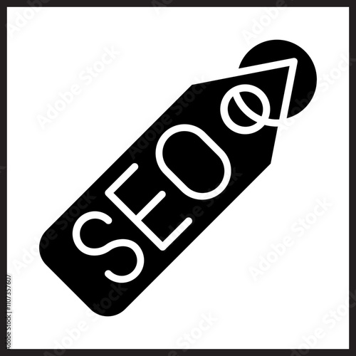 Seo Tag icon Design