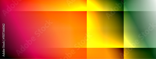 Dynamic shadow lines with gradient colors geometric background