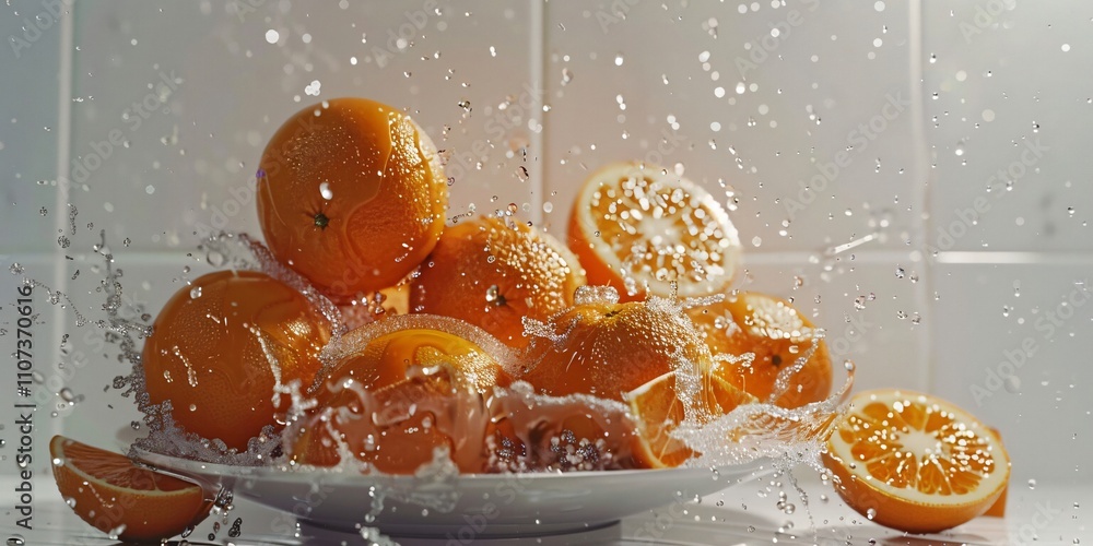 Fresh Oranges in a Bowl with Water, A Bowl of Oranges and Refreshing Water
Fresh Oranges in a Bowl with Water, A Bowl of Oranges and Refreshing Water