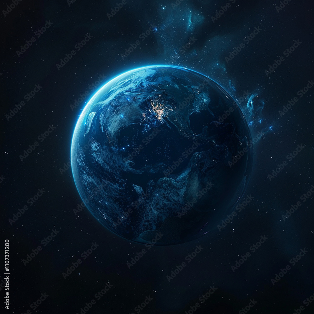 Fototapeta premium earth in space