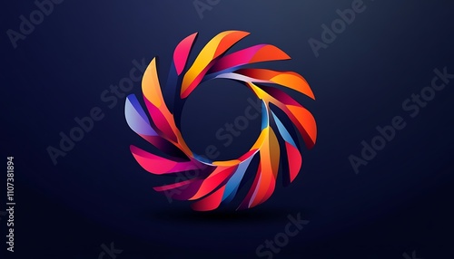 Here is the image of the beautiful and attractive logos with dynamic, 3D visual effects.
 photo