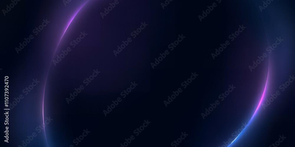 Fototapeta premium Abstract purple and blue glow