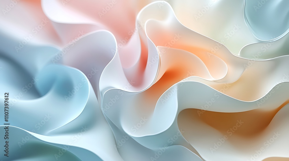 Obraz premium Digital design aesthetic fluid color patterns & concepts