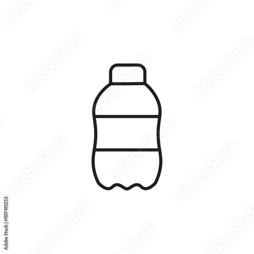 Outline Water Bottle Icon