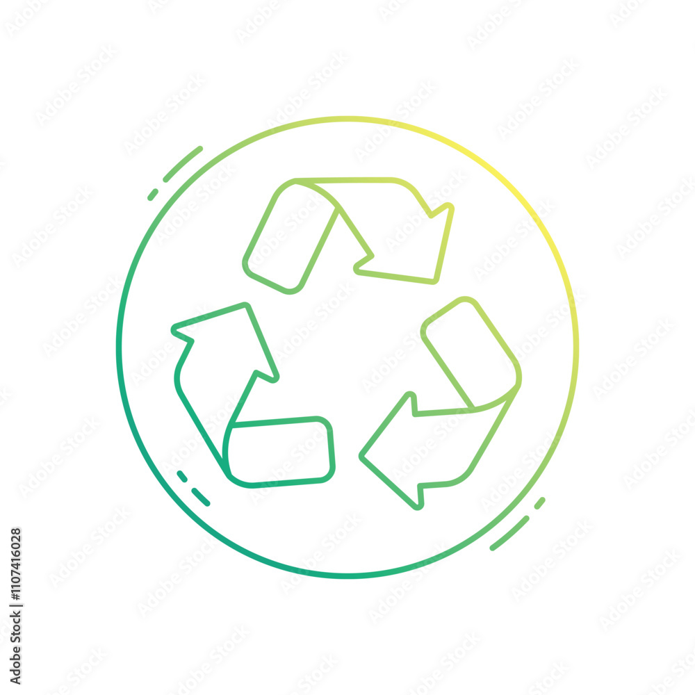 Recycle vector icon Recycle vector icon