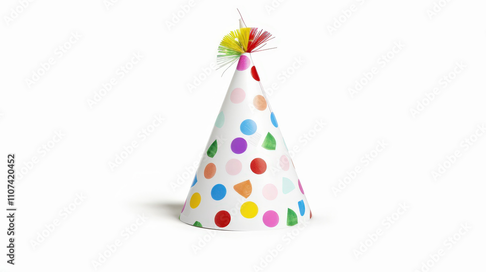 party hat isolated on white party hat isolated on white