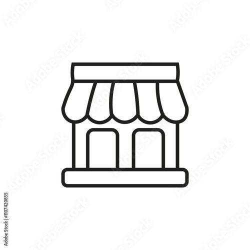 Outline Store Icon