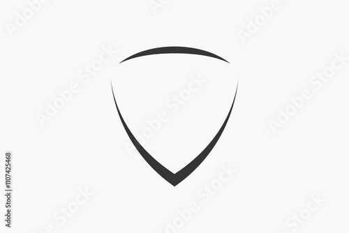 minimalist shiled flat template design