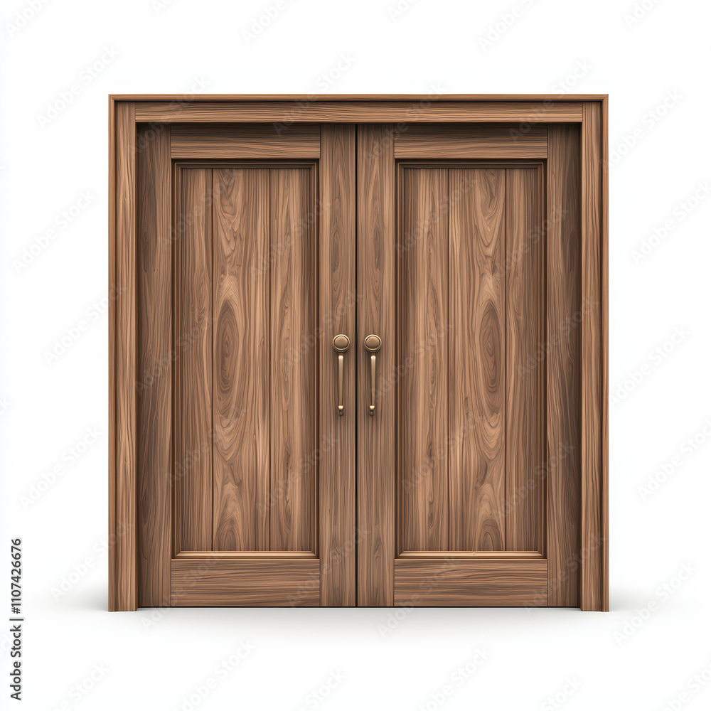 Elegant wooden double doors with polished finish, showcasing rich textures and classic design, perfect for enhancing any entryway or interior space Elegant wooden double doors with polished finish, showcasing rich textures and classic design, perfect for enhancing any entryway or interior space