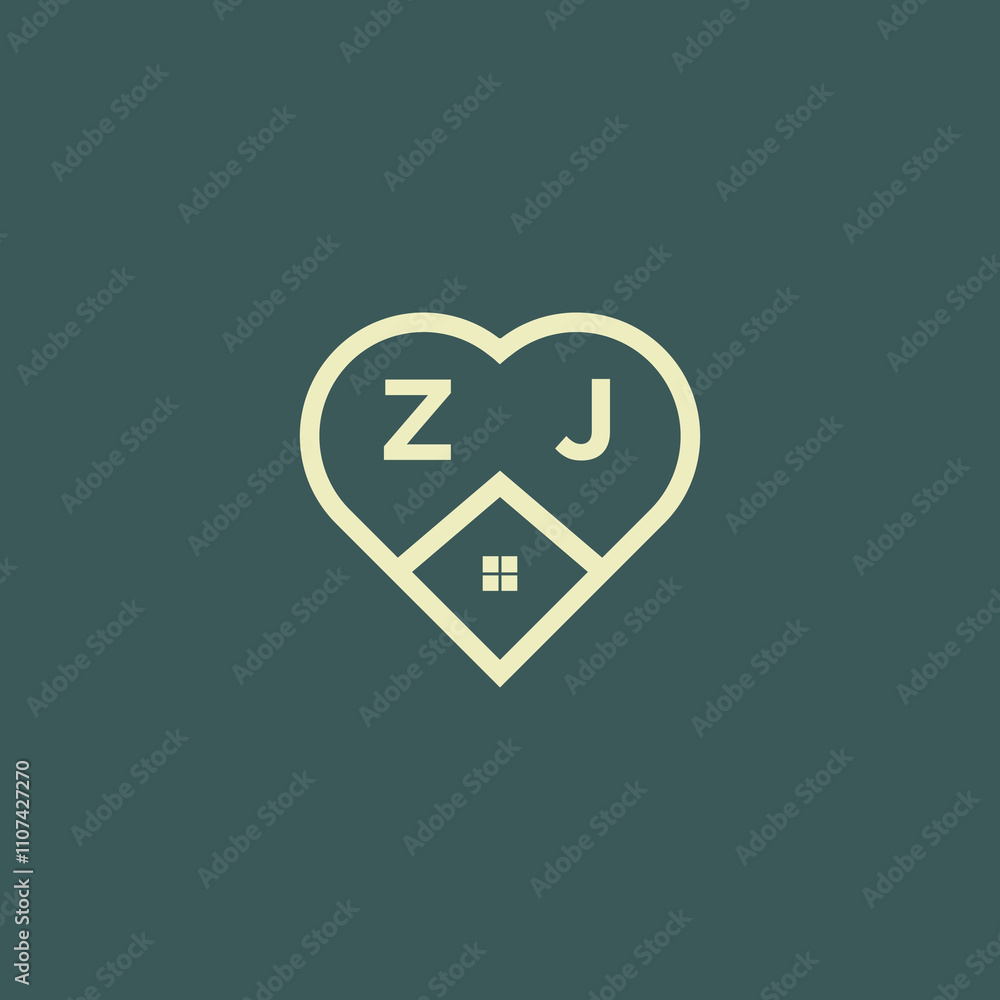 initial letter real estate logo design stock vector initial letter real estate logo design stock vector