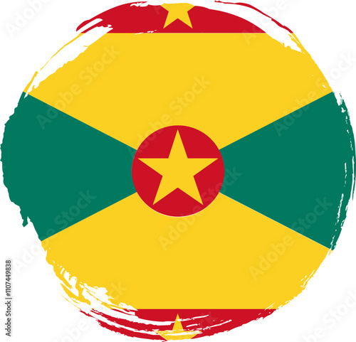 Free Download Grunge Brush Circular On  Grenada - GFXLoad