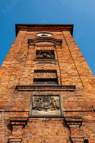 The historic Baroque Town Hall in Obrzycko, Greater Poland Voivodeship, Poland	
 photo