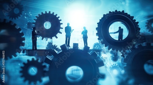 Incident management, business technology concept. Operational excellence in IT operations. Process of efficiently identifying, diagnosing and resolving unexpected problems that occur in IT systems.