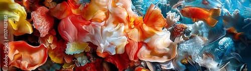 Mesmerizing underwater landscape