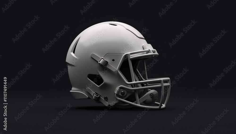 Icon of an American football helmet in sports appwebsite gridiron design Icon of an American football helmet in sports appwebsite gridiron design