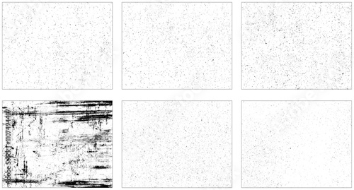 Age old ruined bumpy dirty fractured mortar grunge scratches wall vector. Set of dirt texture for the background with stain and blood drop effect. 