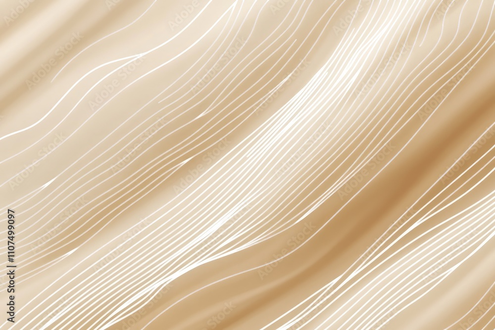 Obraz premium Abstract Beige Background With White Lines
