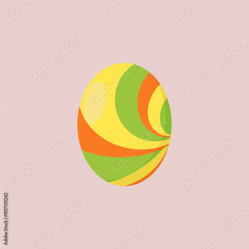 blaster colored easter egg illustration