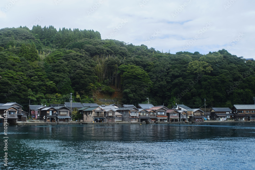 Obraz premium 伊根の舟屋