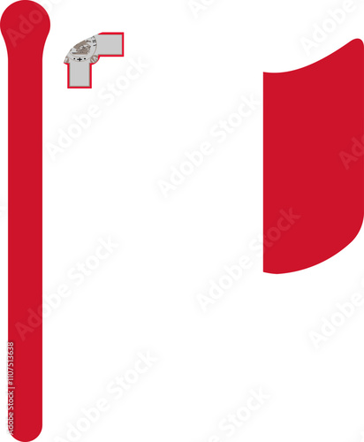 Malta Flag free flown Rounded icon