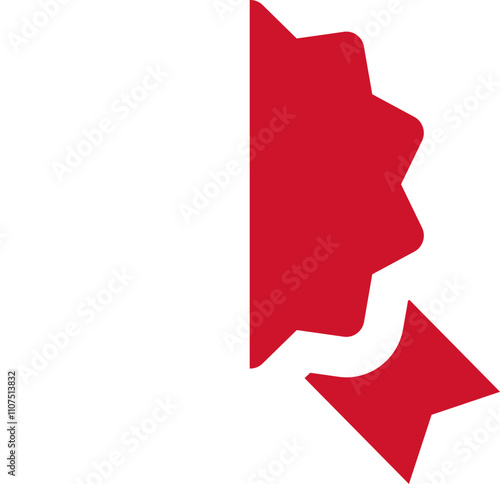 Malta flag on Certificate Icon