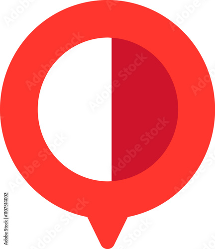 Malta Flag On Pin Icon