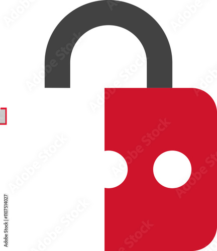 Malta Flag On Password Lock Icon
