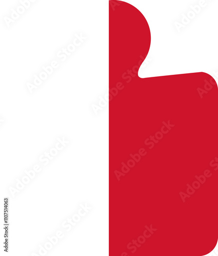 Malta flag on Puzzle icon
