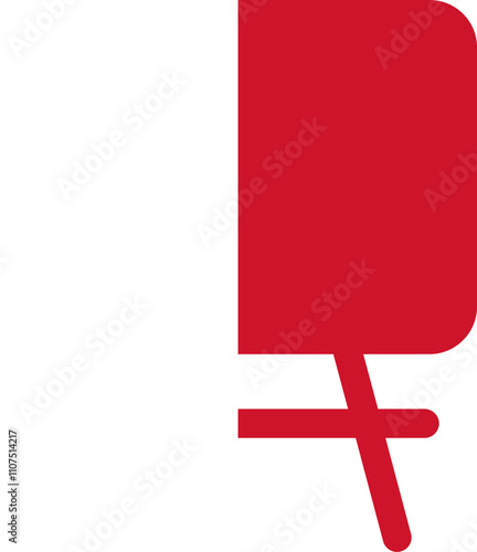 Malta Flag On White Board