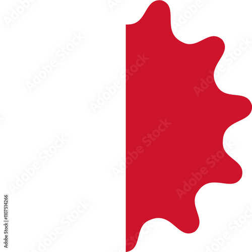Malta Flag Smooth Sides Icon