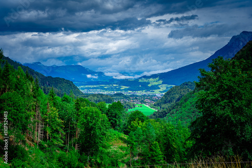 Hiking through the Giessenbach Gorge in Bavaria Germany