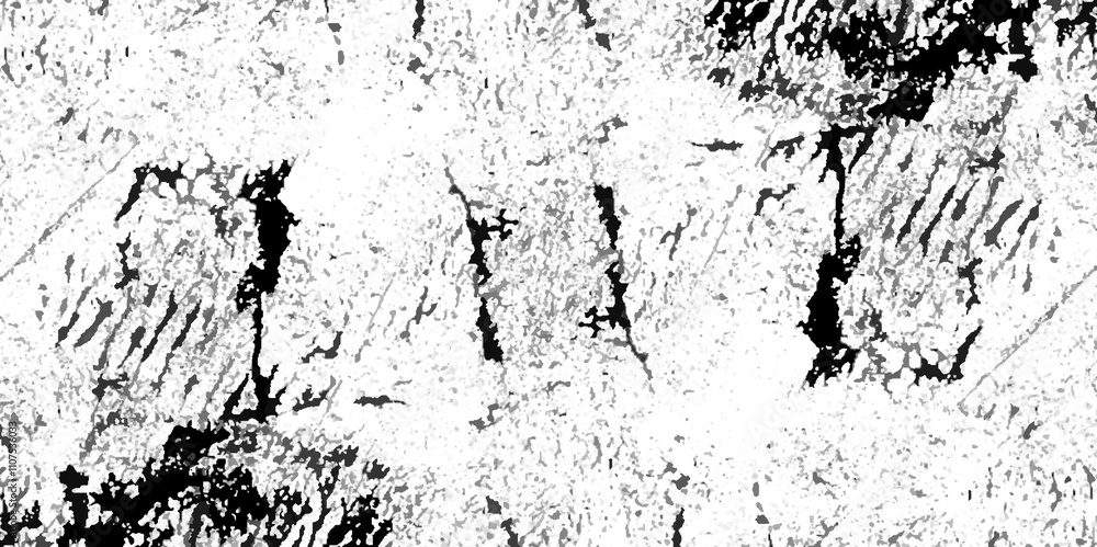 Fototapeta premium Abstract texture of old gray concrete wall, damaged rusty crack and scratch black wall texture design, vintage blank surface dusty rough texture background, distressed grunge concrete wall texture.