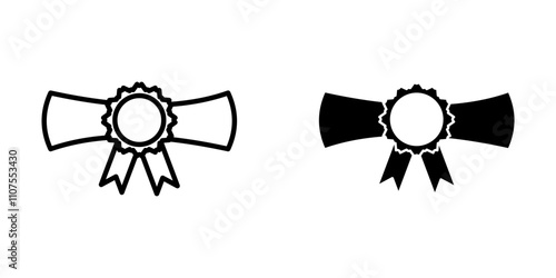  academic Icon set. Symbol isolated white background. vector illustration. color editable.