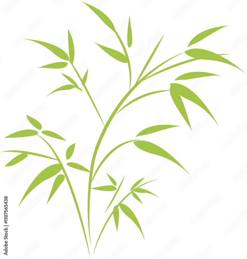 Fototapeta premium Bamboo icon 