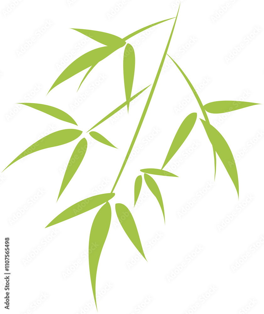 Fototapeta premium Bamboo icon 