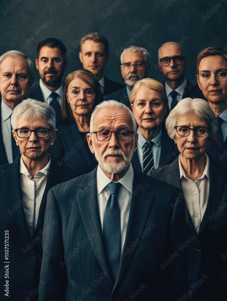 Fototapeta premium Business Professionals Posing